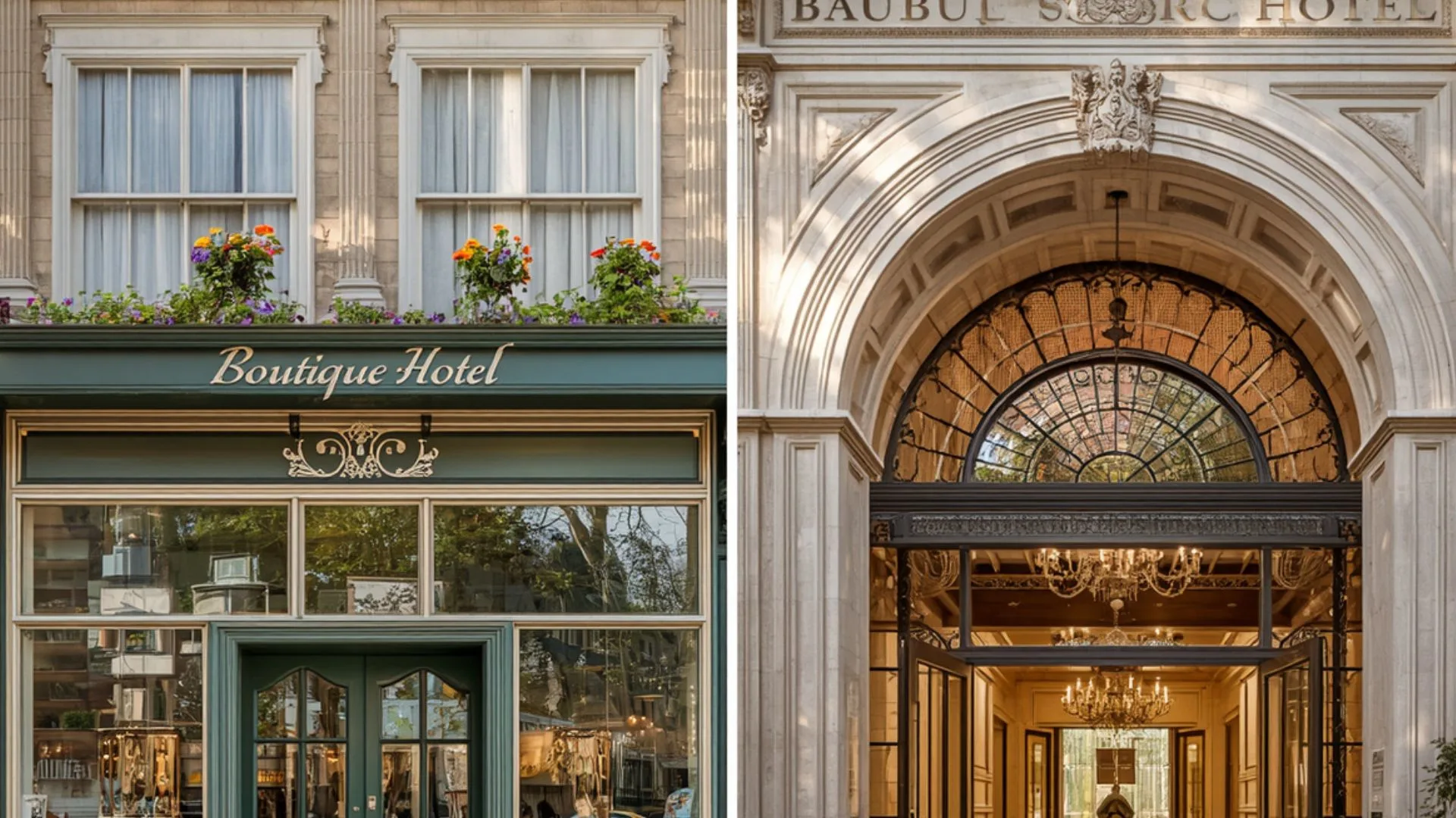 Boutique Hotel vs Luxury Hotel